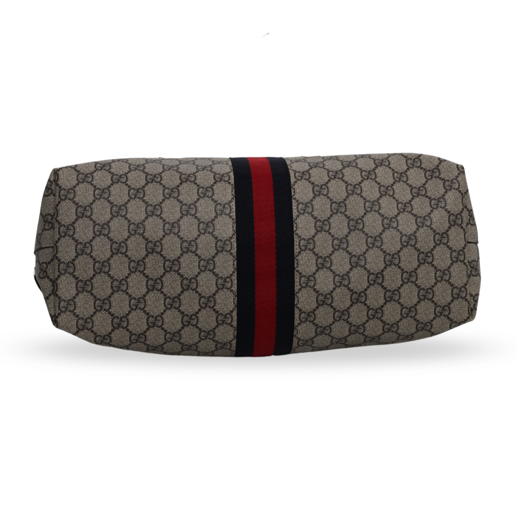 Gucci - GG Supreme Monogram Calfskin Medium Ophidia Beige/White (Pre-Owned)