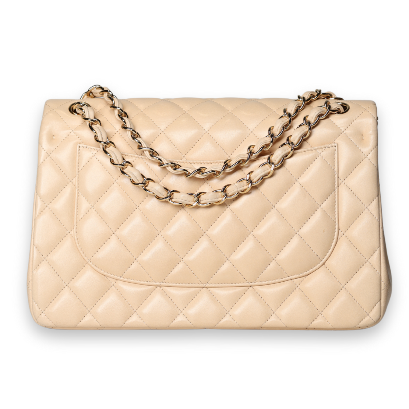 Chanel - Jumbo Double Flap Beige w/Gold Hardware (Pre-Owned)