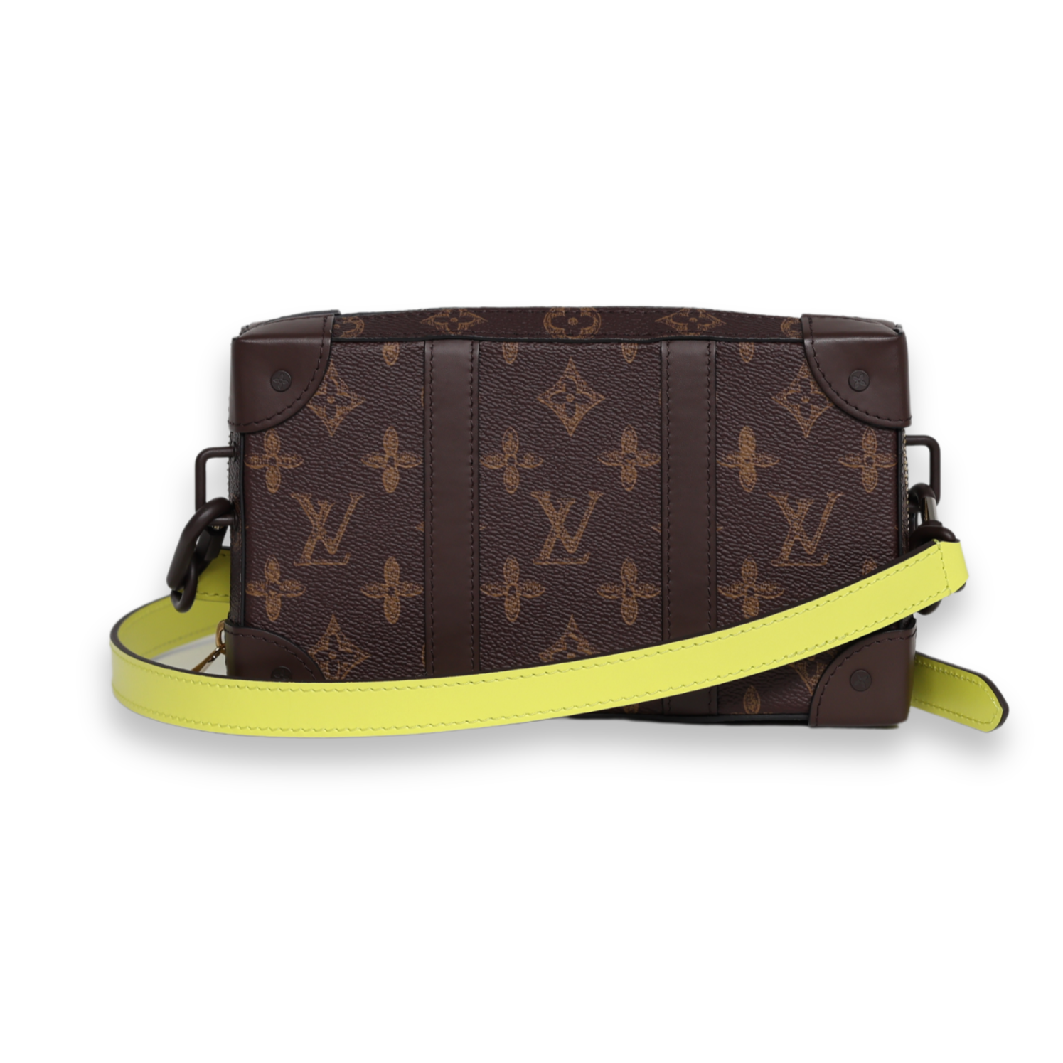 Louis Vuitton - Monogram Trunk Clutch No.7 with Neon Strap (Pre-Owned)