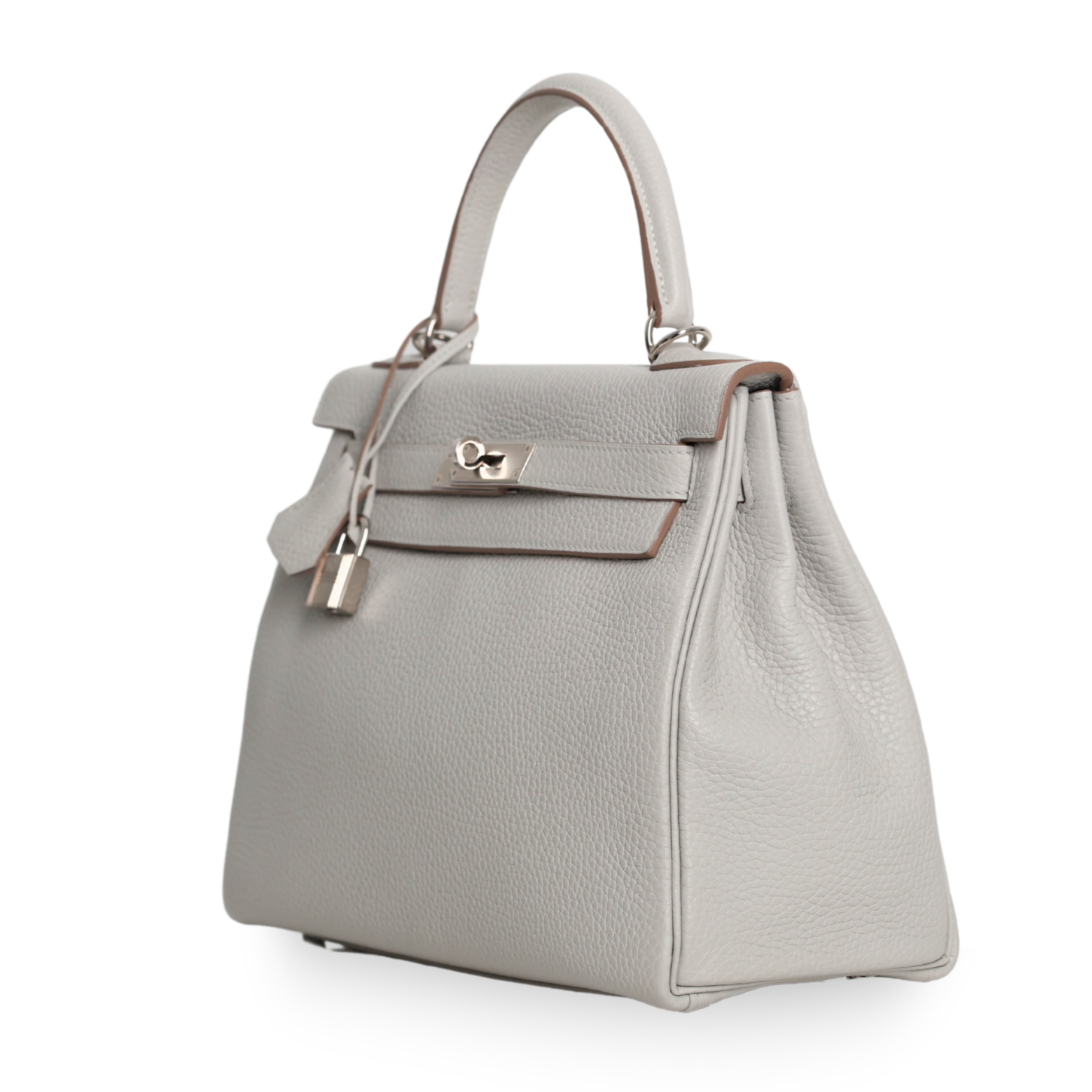 Hermes - Kelly II Retourne 28cm Gris Perle Palladium Hardware (Brand New)