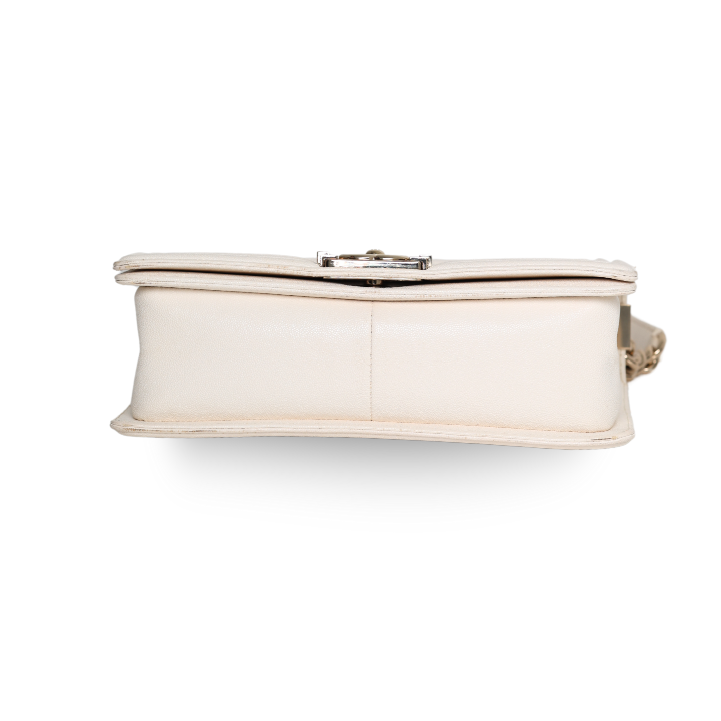 Chanel - Boy Flap Bag Quilted Caviar Leather (Pre-Owned)
