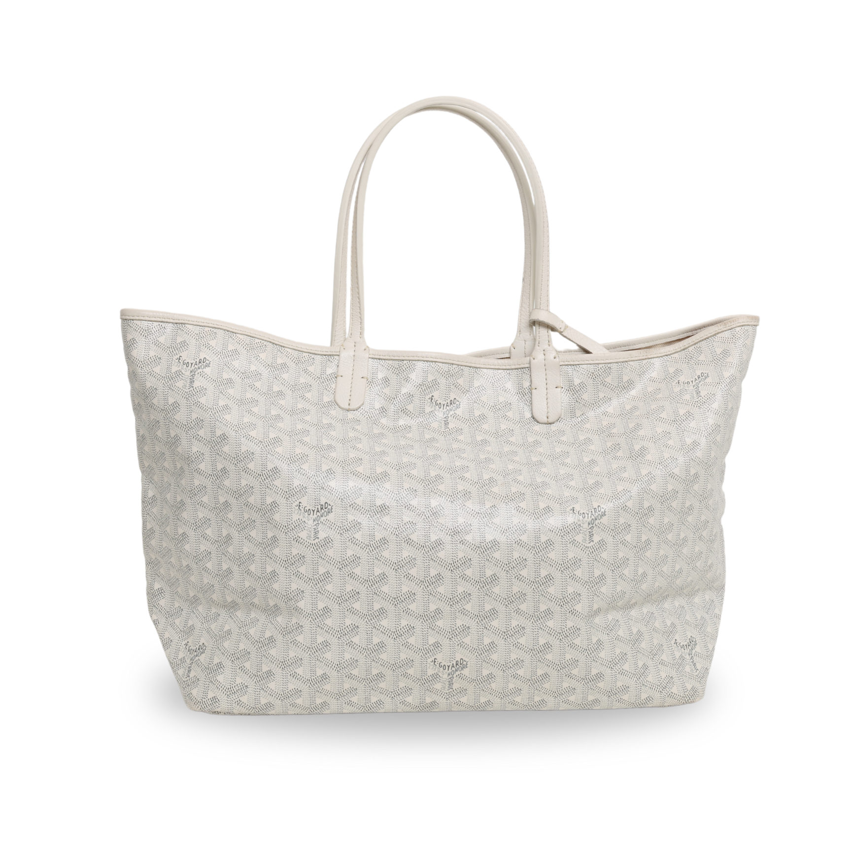 Goyard - Goyardine Reversible Anjou PM White (Pre-Owned)