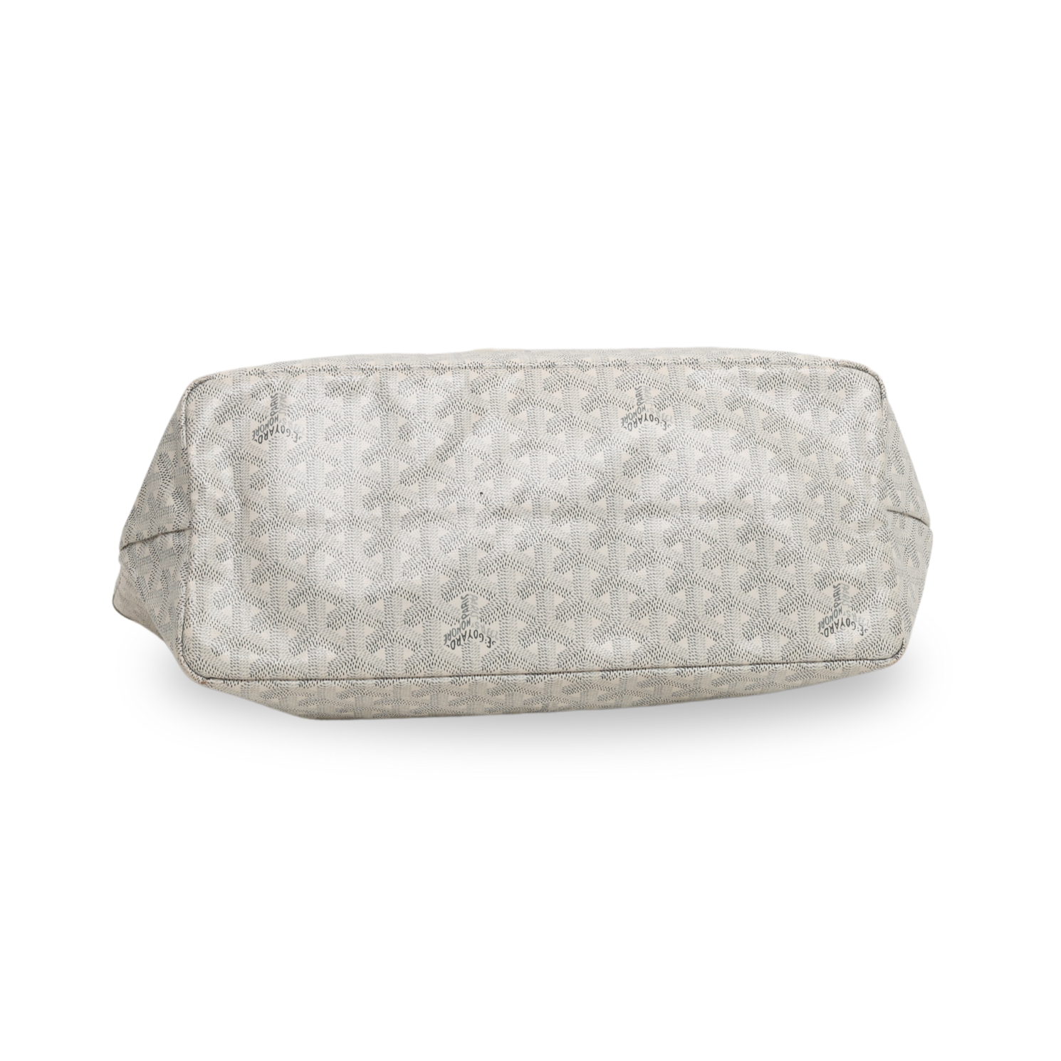 Goyard - Goyardine Reversible Anjou PM White (Pre-Owned)