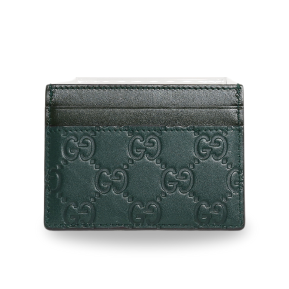 Gucci - Guccissima Leather Tiger Card Holder (Pre-Owned)