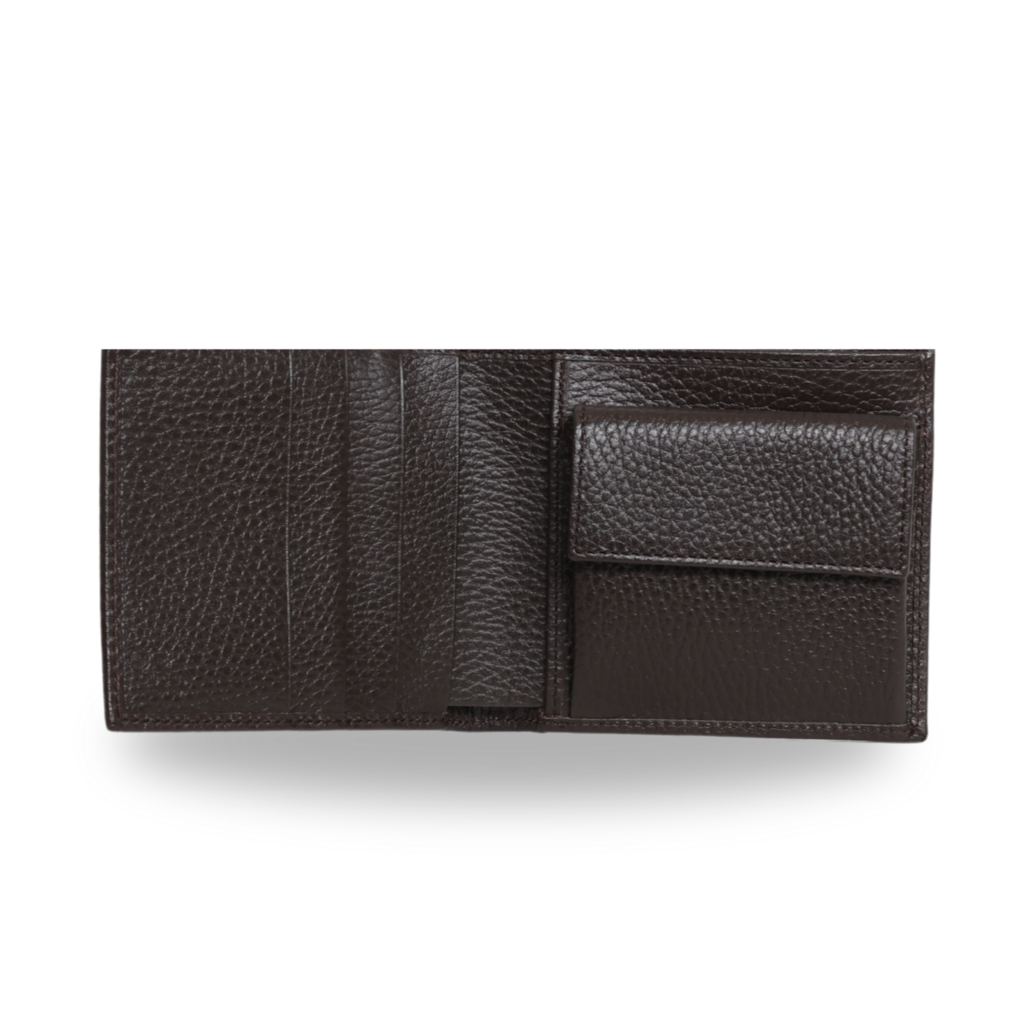 Gucci - Monogram Bi-Fold Wallet Dark Brown (Pre-Owned)