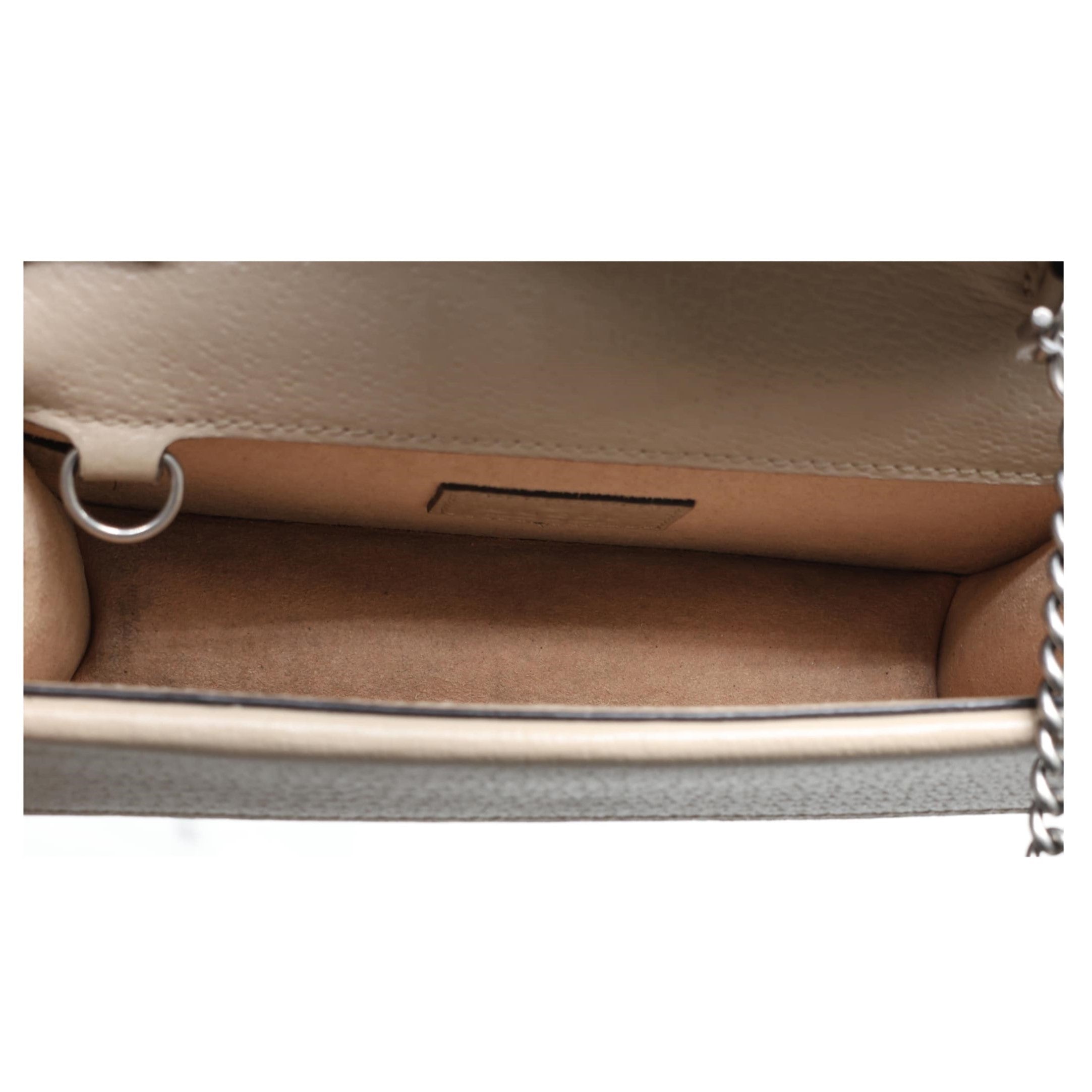 Gucci - GG Supreme Monogram Calfskin Dionysus Beige/White (Pre-Owned)