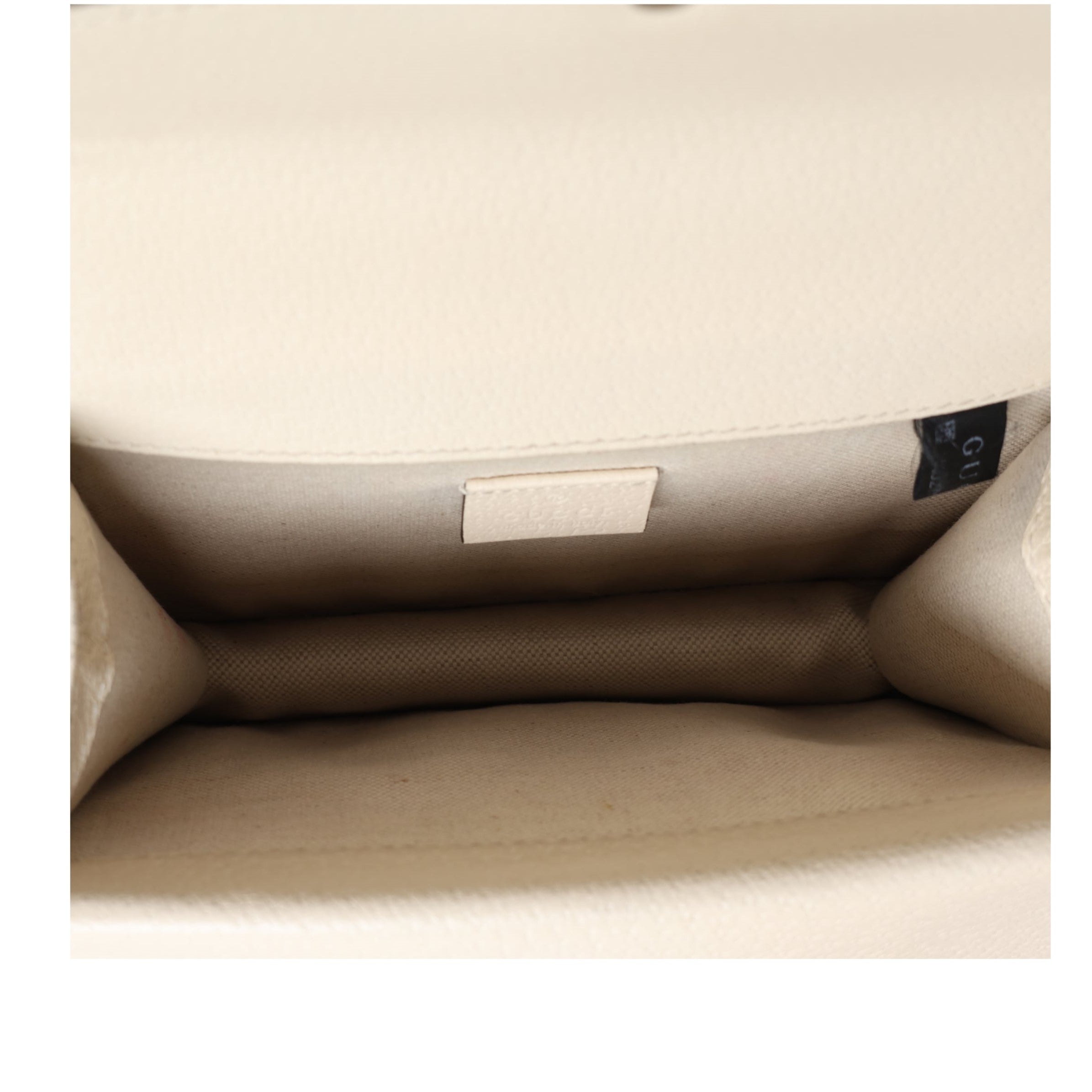 Gucci - Textured Calfskin Crystal Mini Dionysus White (Pre-Owned)