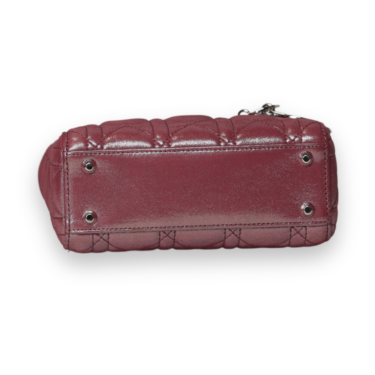 Dior - Metallic Cannage Mini Lady Dior (Pre-Owned)