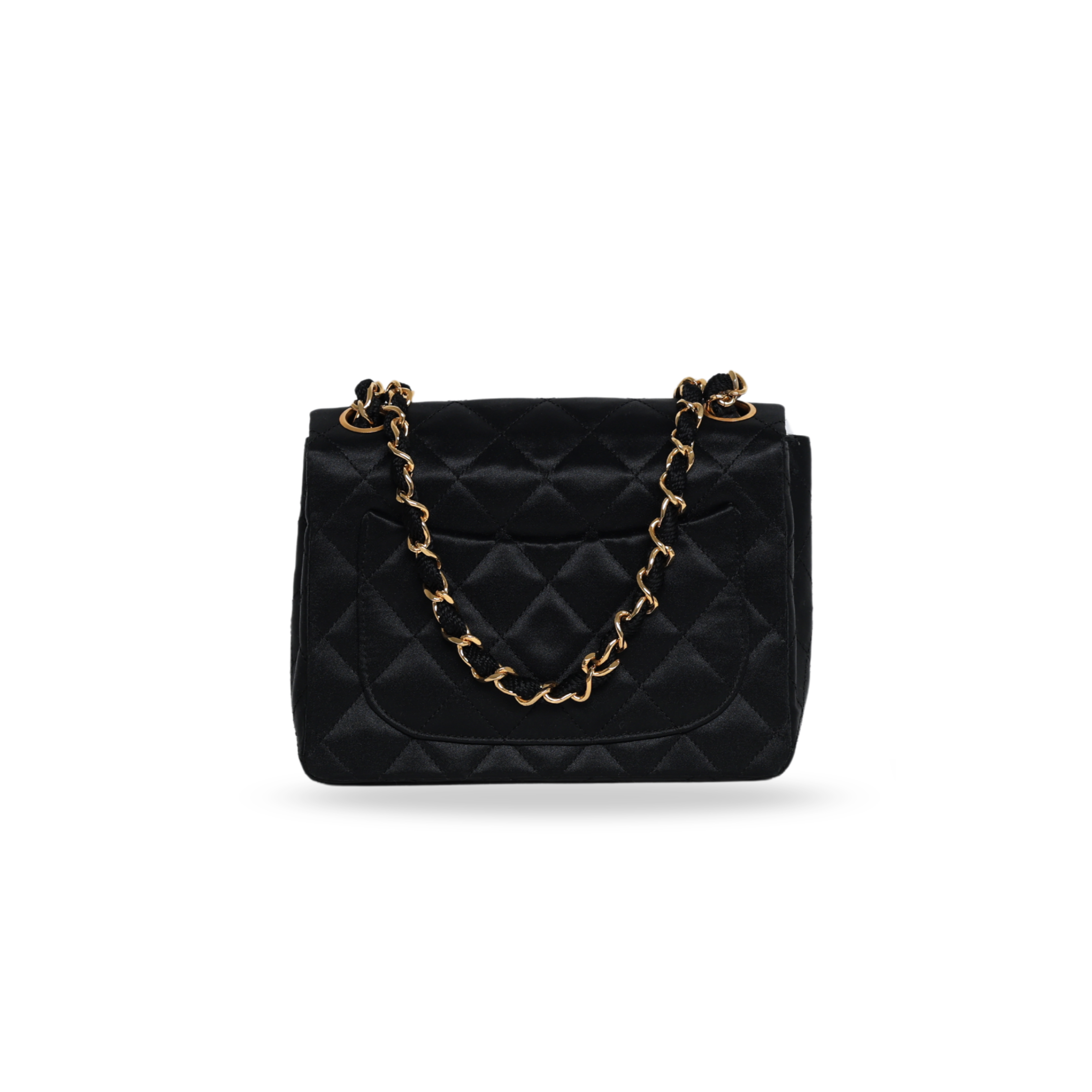 Chanel - Satin Mini Square Flap Bag (Pre-Owned)
