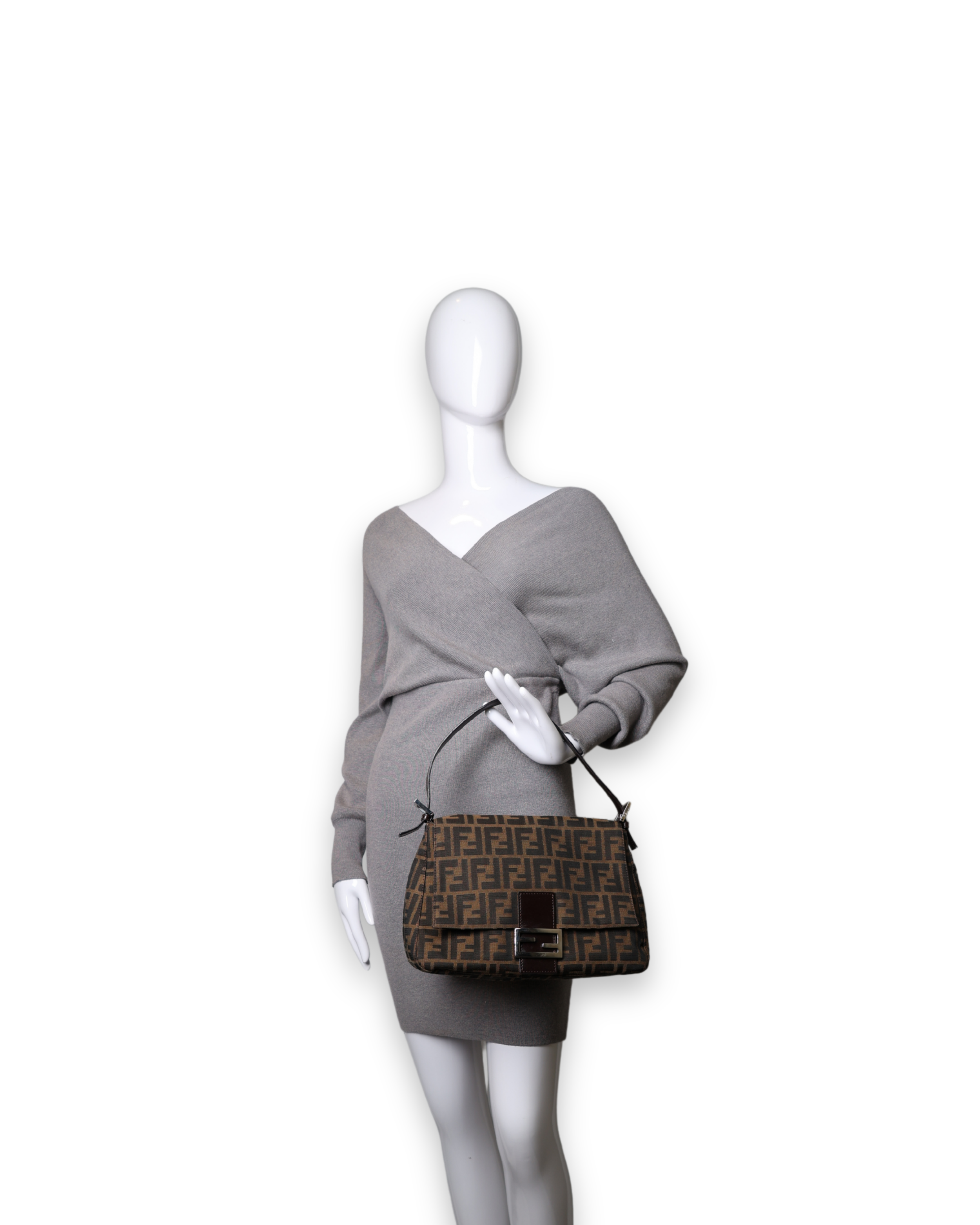 Fendi - Zucca Mama Baguette Shoulder Bag (Pre-Owned)
