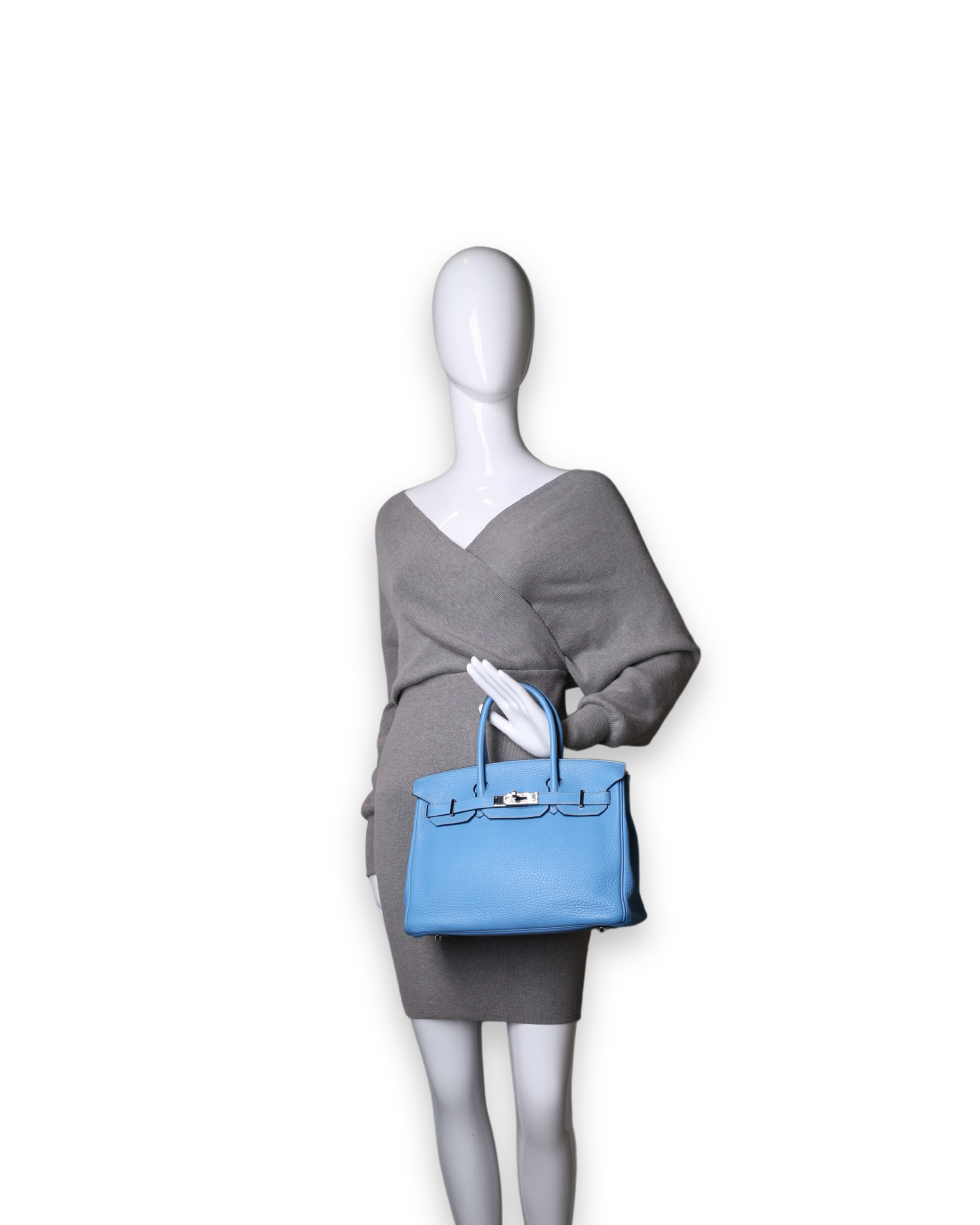 Hermes - Birkin 30 Blue Jean (Pre-Owned)