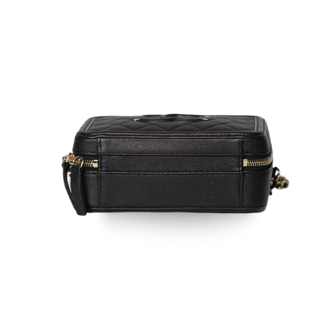 Chanel - Caviar Quilted Filigree Vanity Case (Pre-Owned)