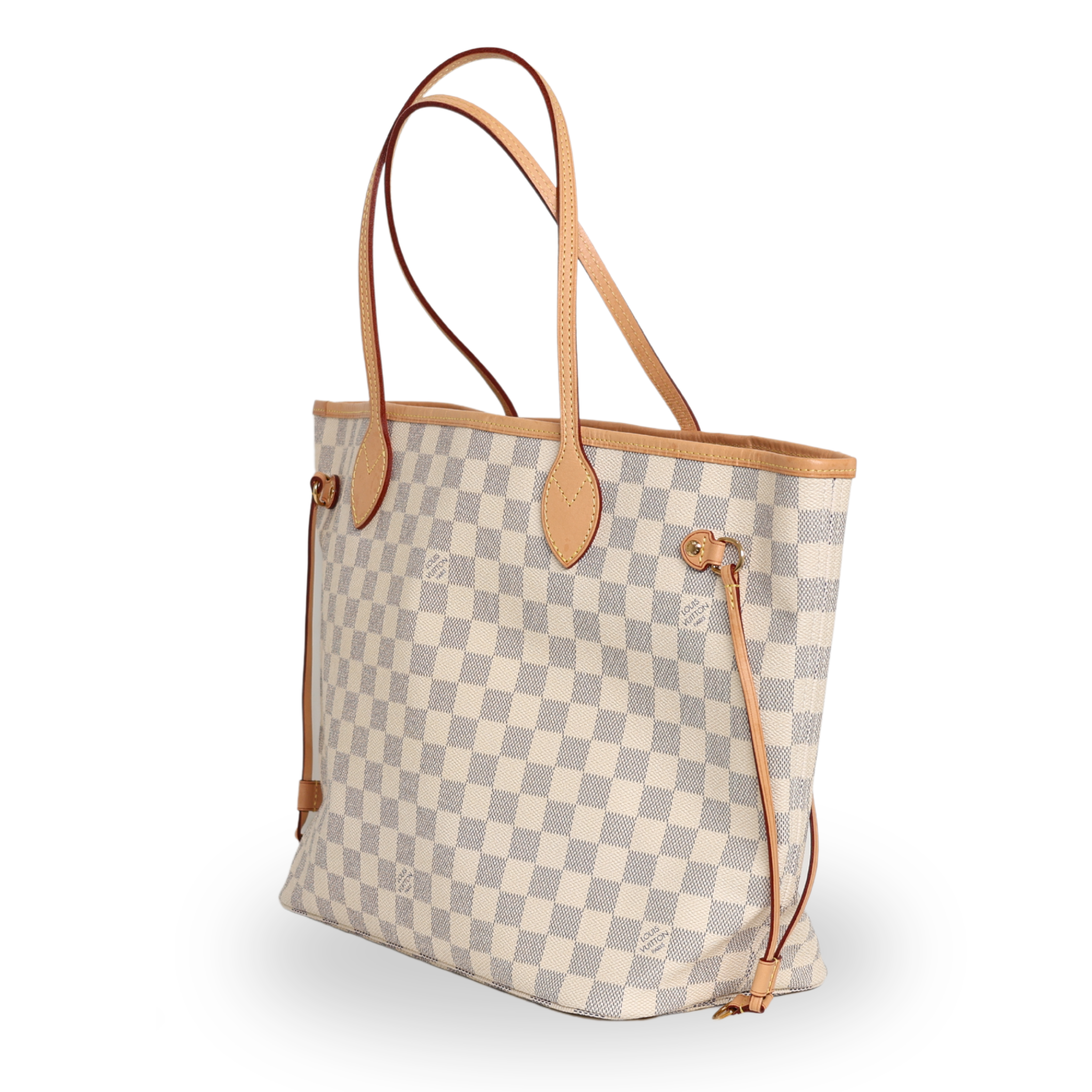Louis Vuitton - Neverfull GM Damier Azur Rose Ballerine (Pre-Owned)