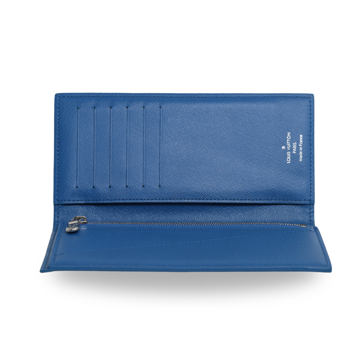 Louis Vuitton - Damier Graphite Brazza Wallet Bleu Neon (Pre-Owned)