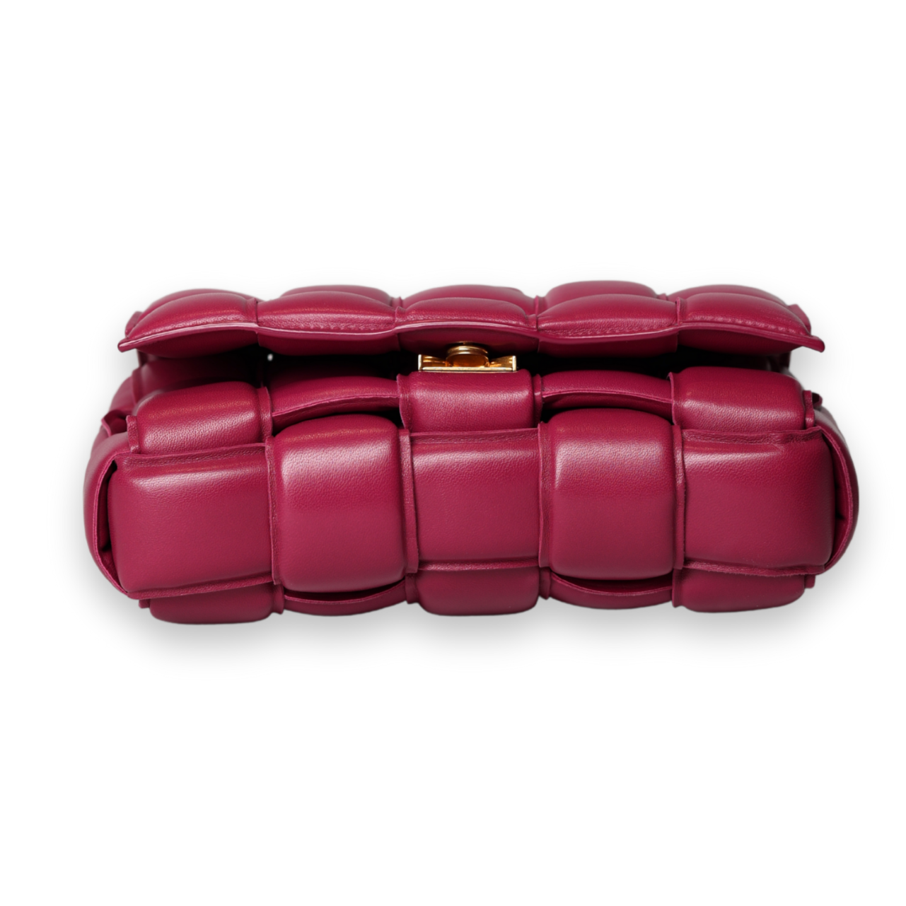 Bottega Veneta - Padded Intercciato Cassette Pink (Pre-Owned)