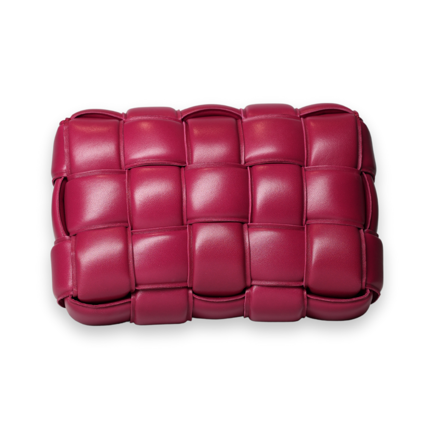 Bottega Veneta - Padded Intercciato Cassette Pink (Pre-Owned)