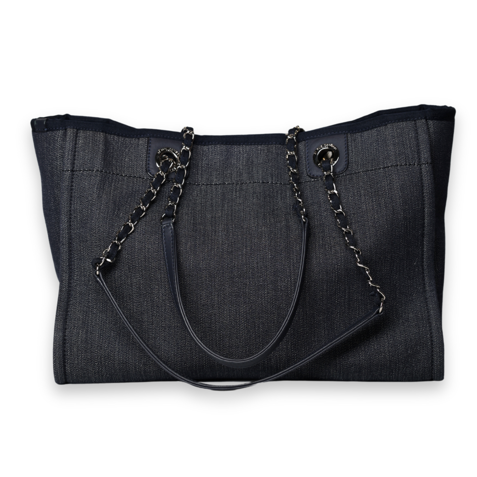 Chanel - Deauville Tote Denim Blue (Pre-Owned)