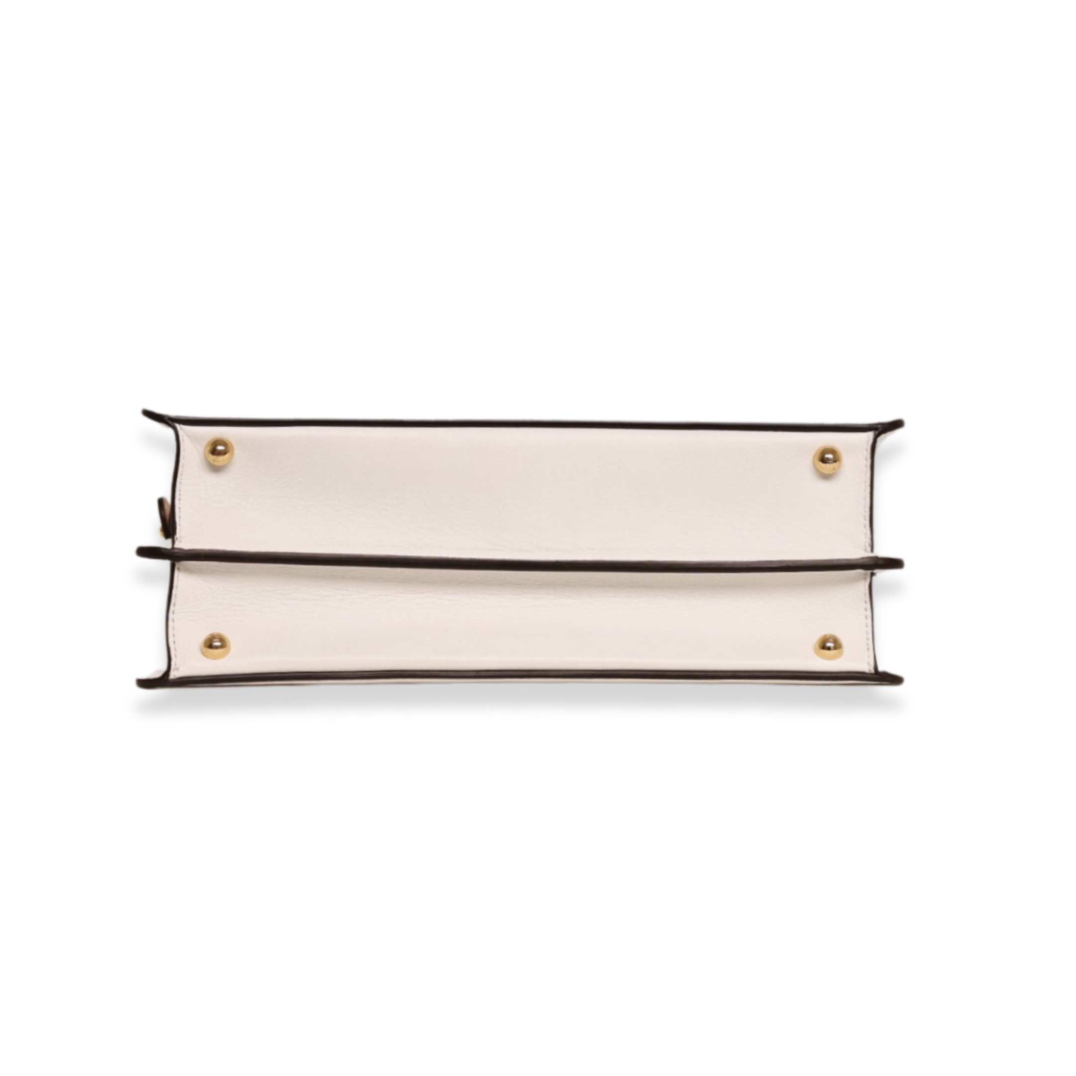 Fendi - Peekaboo ISeeU Small White Leather Bag (Pre-Owned)