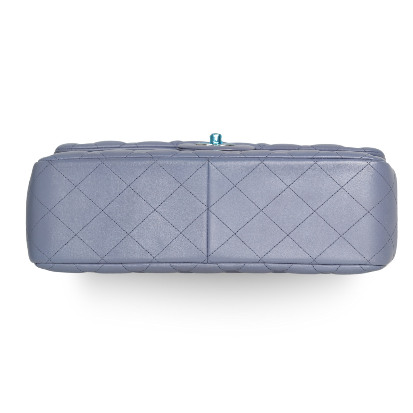 Chanel - Jumbo Classic Flap Bag Dark Blue Quilted Lambskin (Brand New)