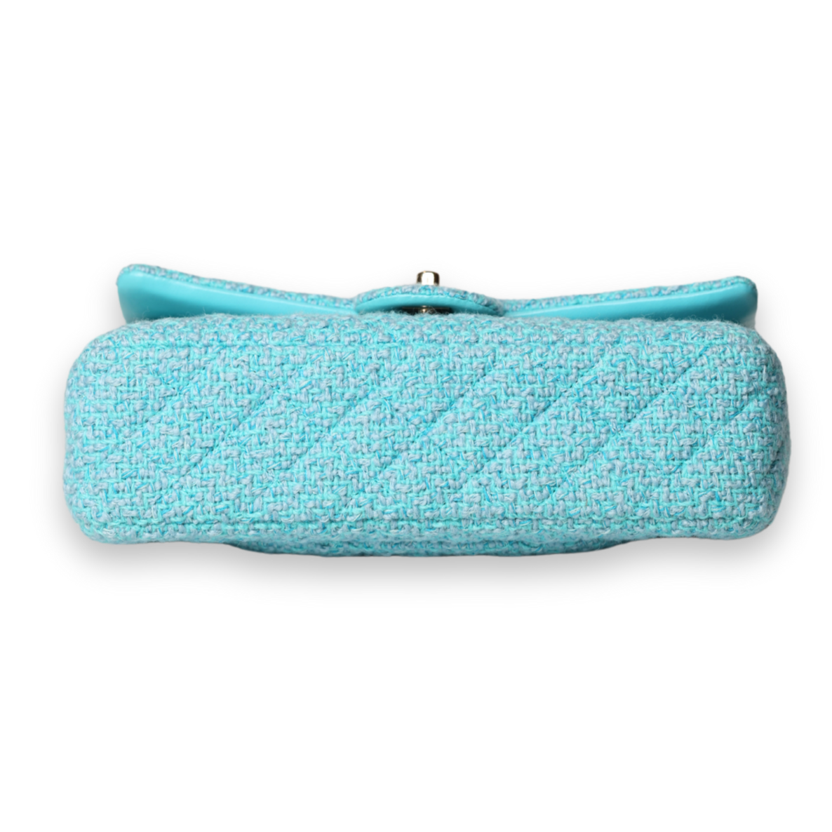 Chanel - Classic Flap Blue Tweed (Pre-Owned)