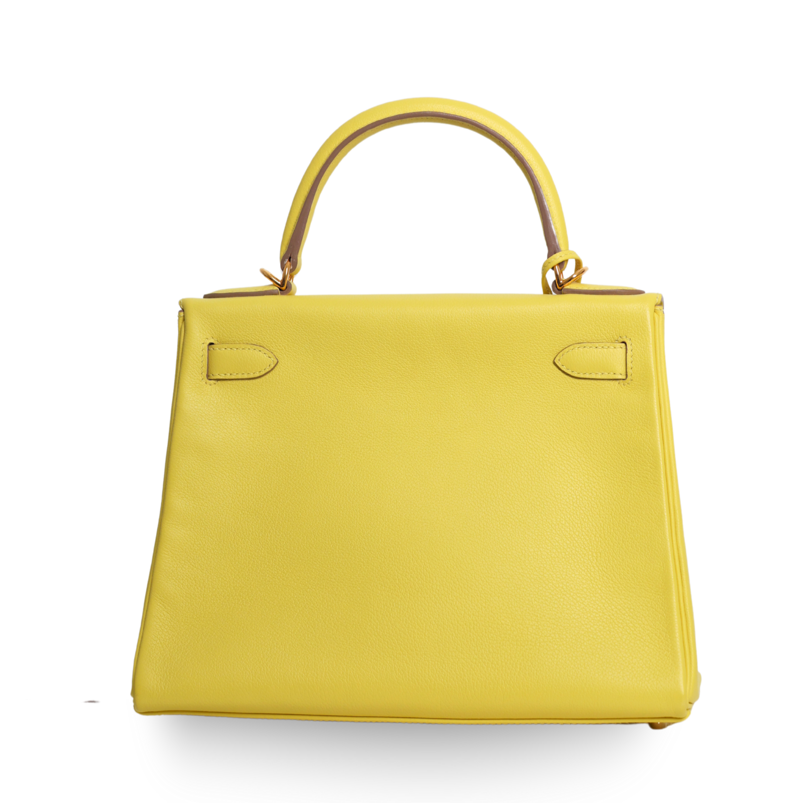 Hermes - 28cm Yellow Kelly Handbag Gold Hardware (Pre-Owned)