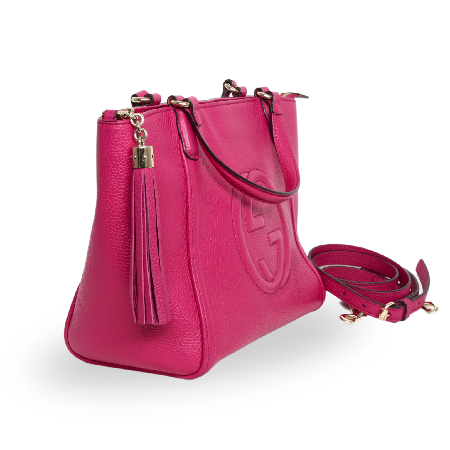 Gucci - Small Soho Working Tote Pink