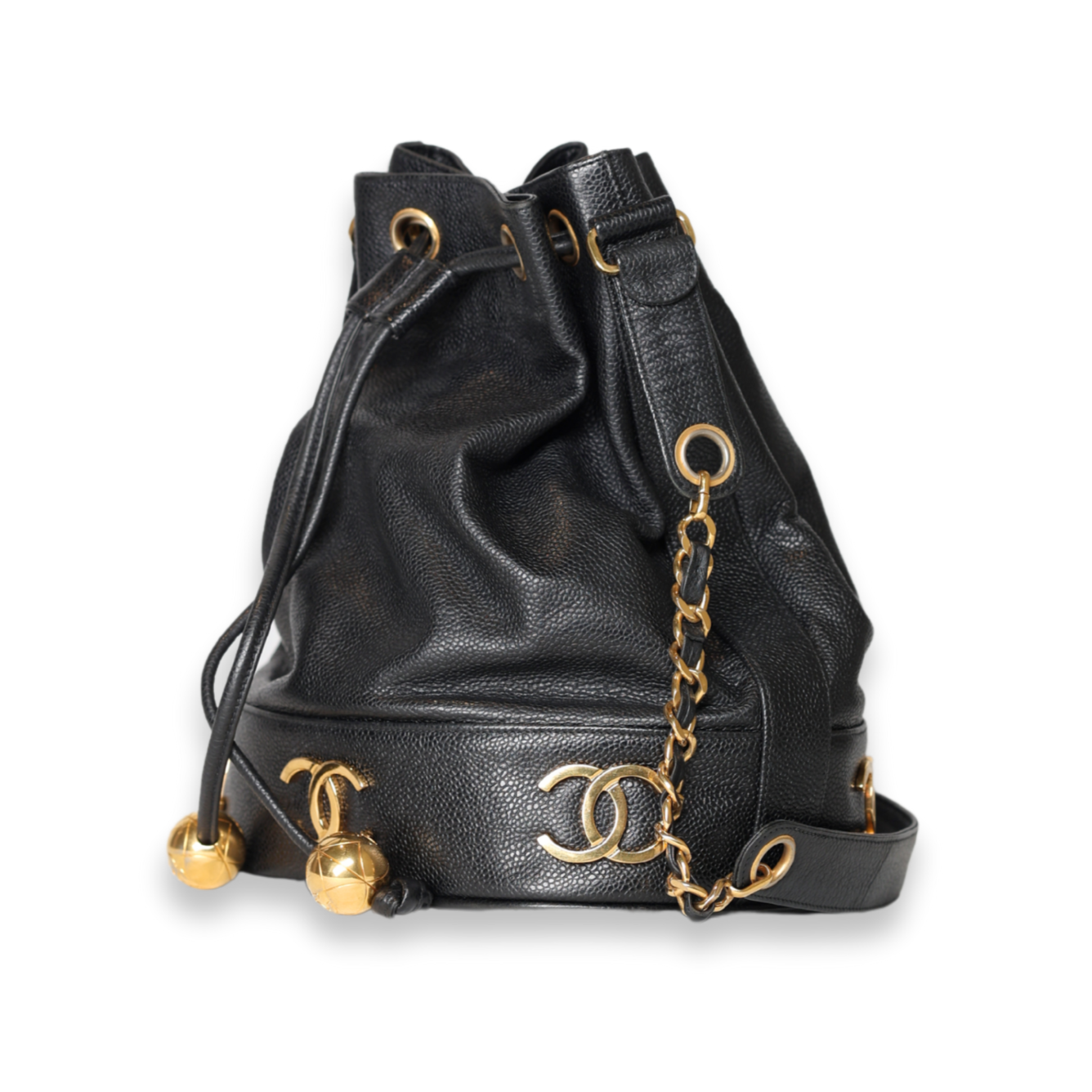 Chanel - CC Drawstring Bucket Bag (Pre-Owned)