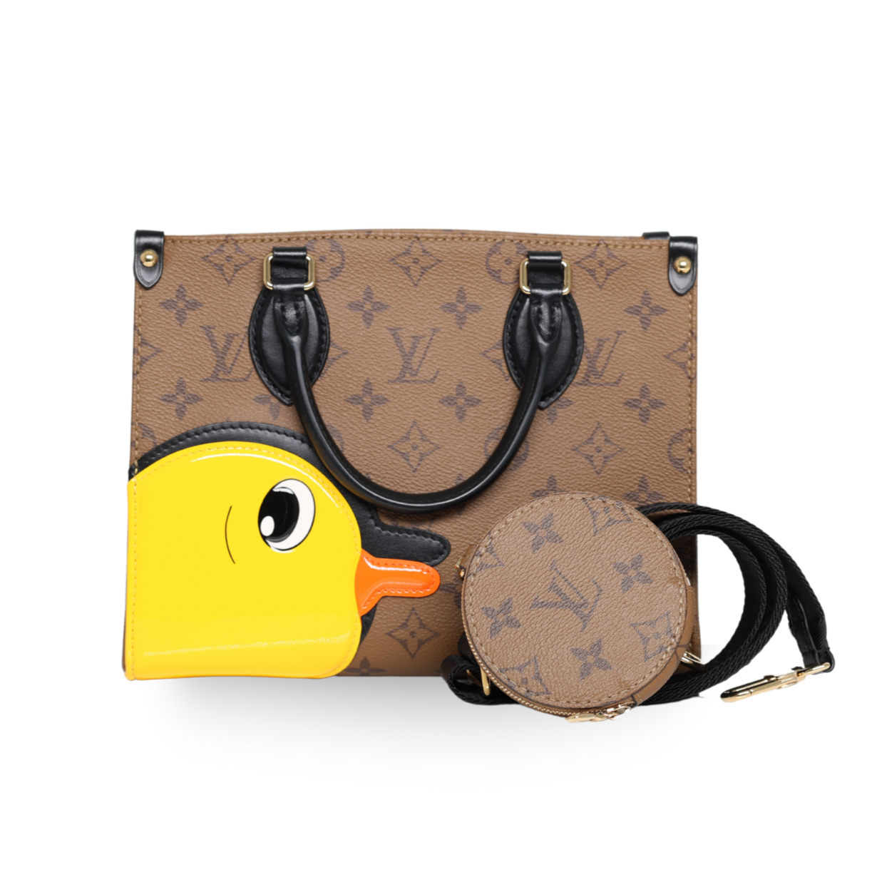 Louis Vuitton - Monogram Brown Rubber Duck OnTheGo PM (Pre-Owned)