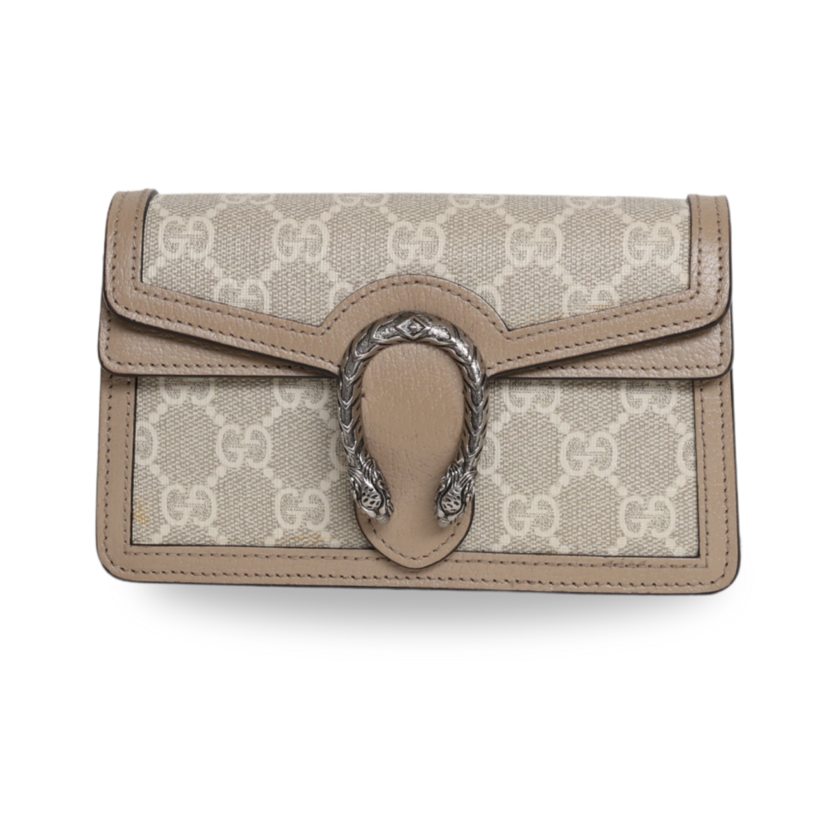 Gucci - GG Supreme Monogram Calfskin Dionysus Beige/White (Pre-Owned)