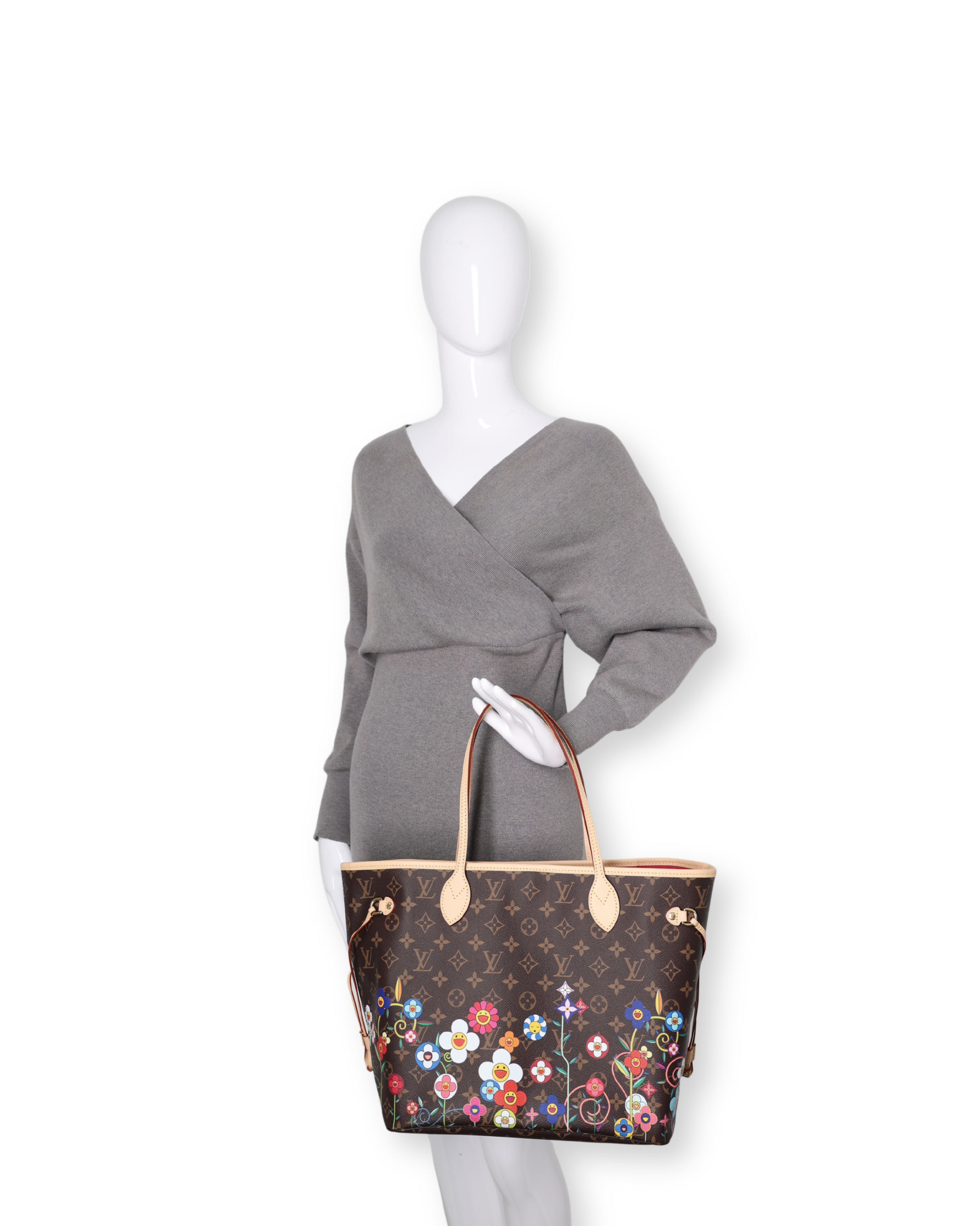 Louis Vuitton x Takashi Murakami - Monogram Neverfull (Brand New)