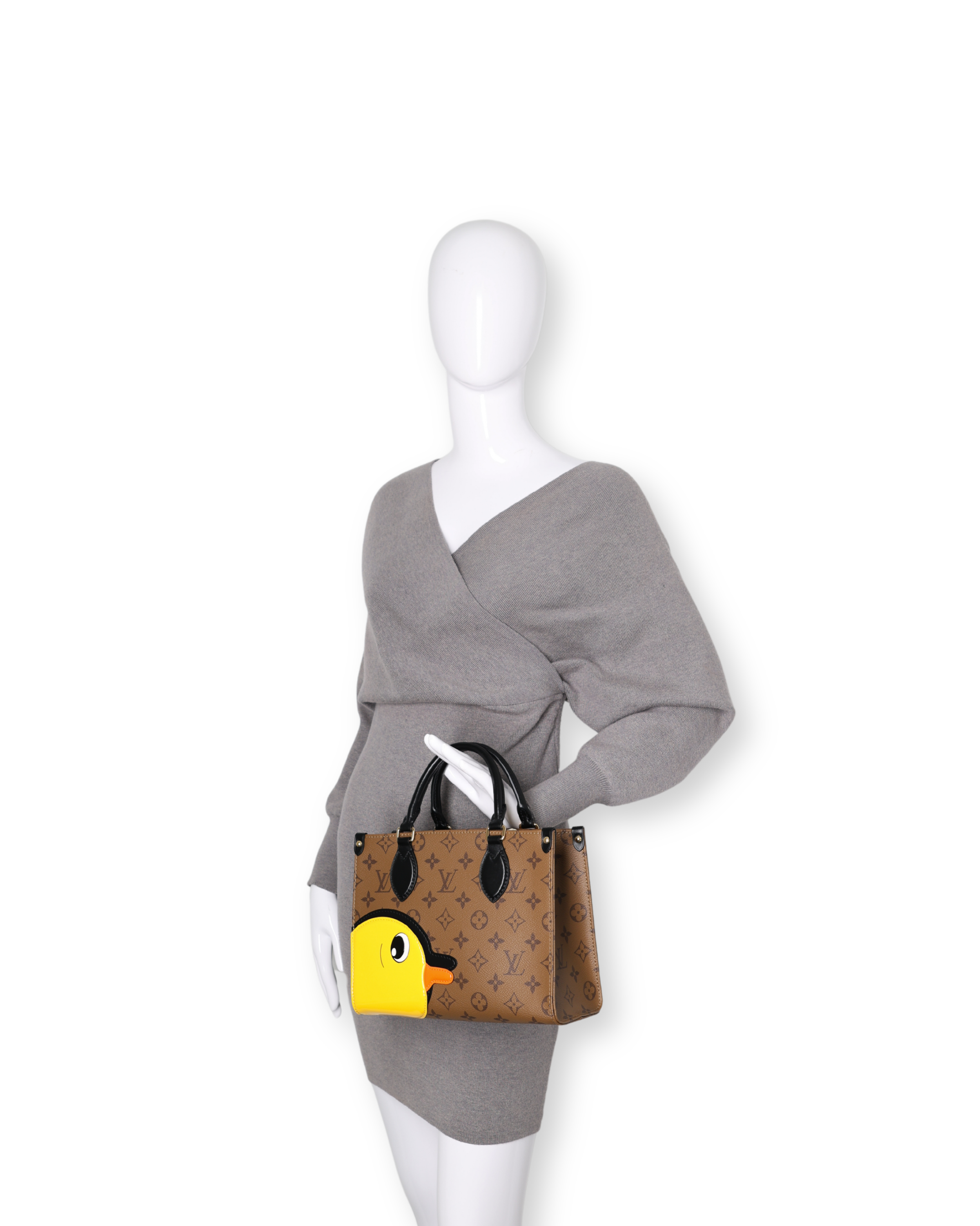 Louis Vuitton - Monogram Brown Rubber Duck OnTheGo PM (Pre-Owned)
