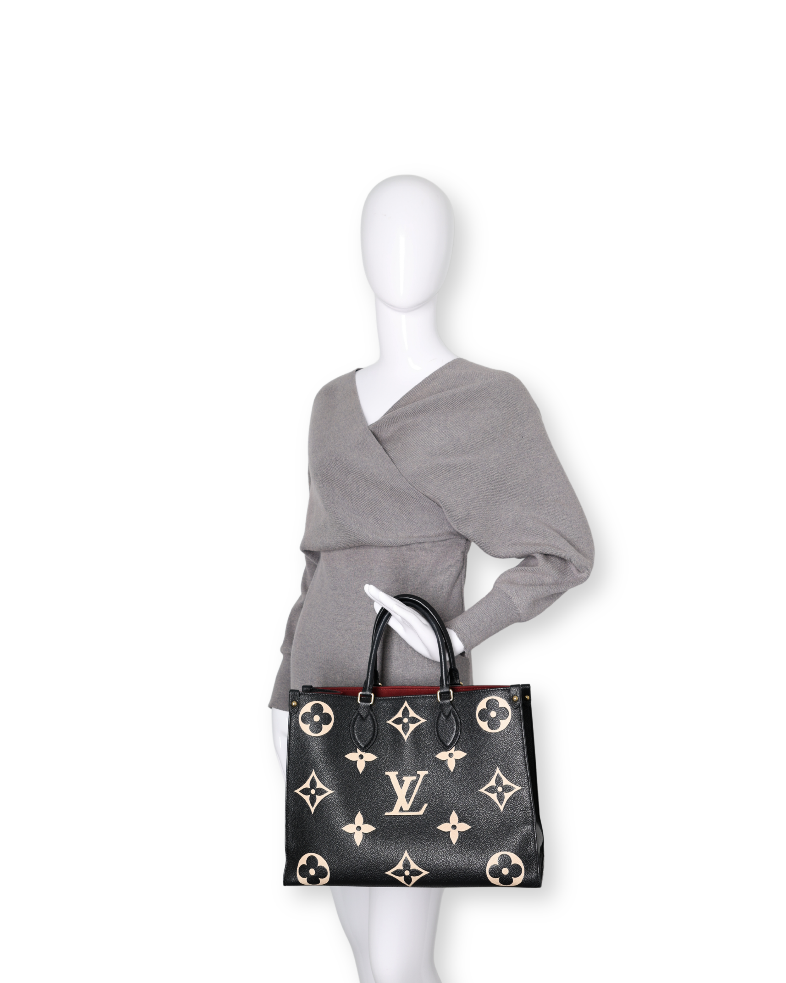 Louis Vuitton - Bicolor Monogram Giant Empreinte OnTheGo MM (Pre-Owned)