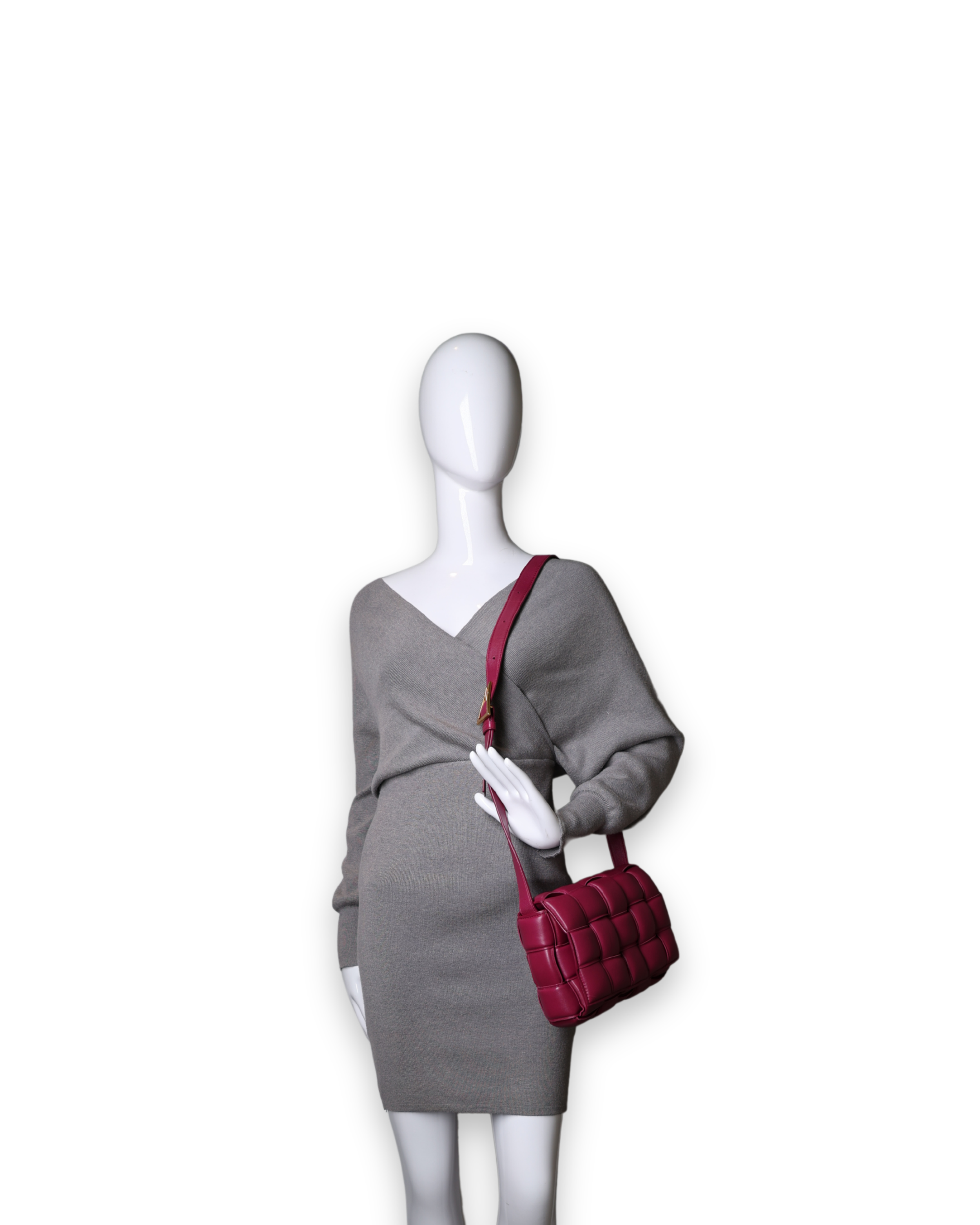 Bottega Veneta - Padded Intercciato Cassette Pink (Pre-Owned)