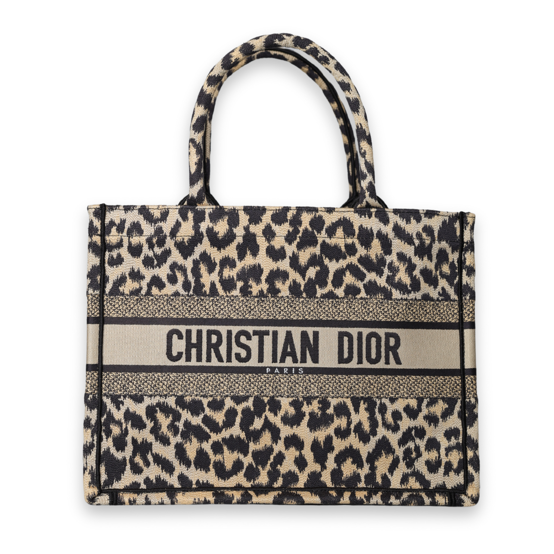 Dior - Medium Book Tote Leopard Print (Pre-Owned)