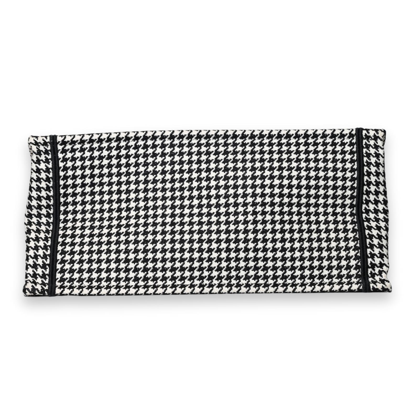 Dior - Medium Book Tote Black/White Jacquard (Pre-Owned)