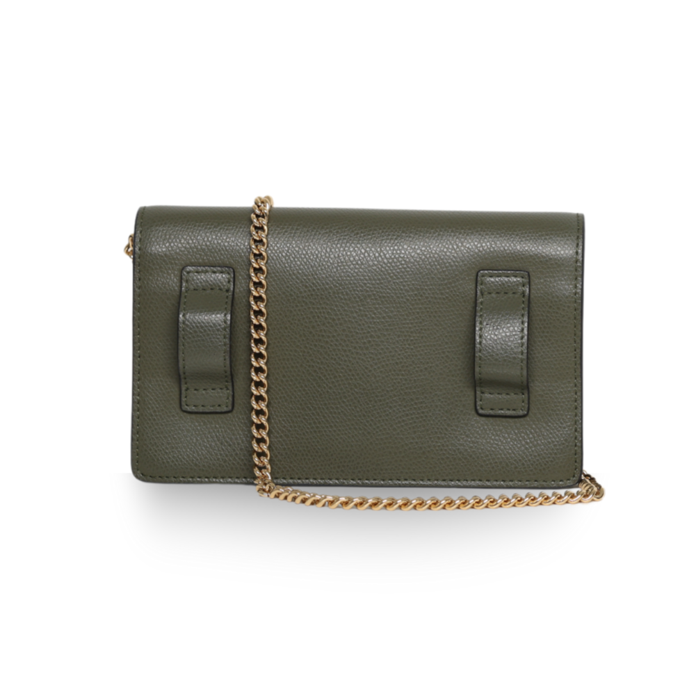 Fendi - Green Leather Logo Belt Bag (Pre-Owned)