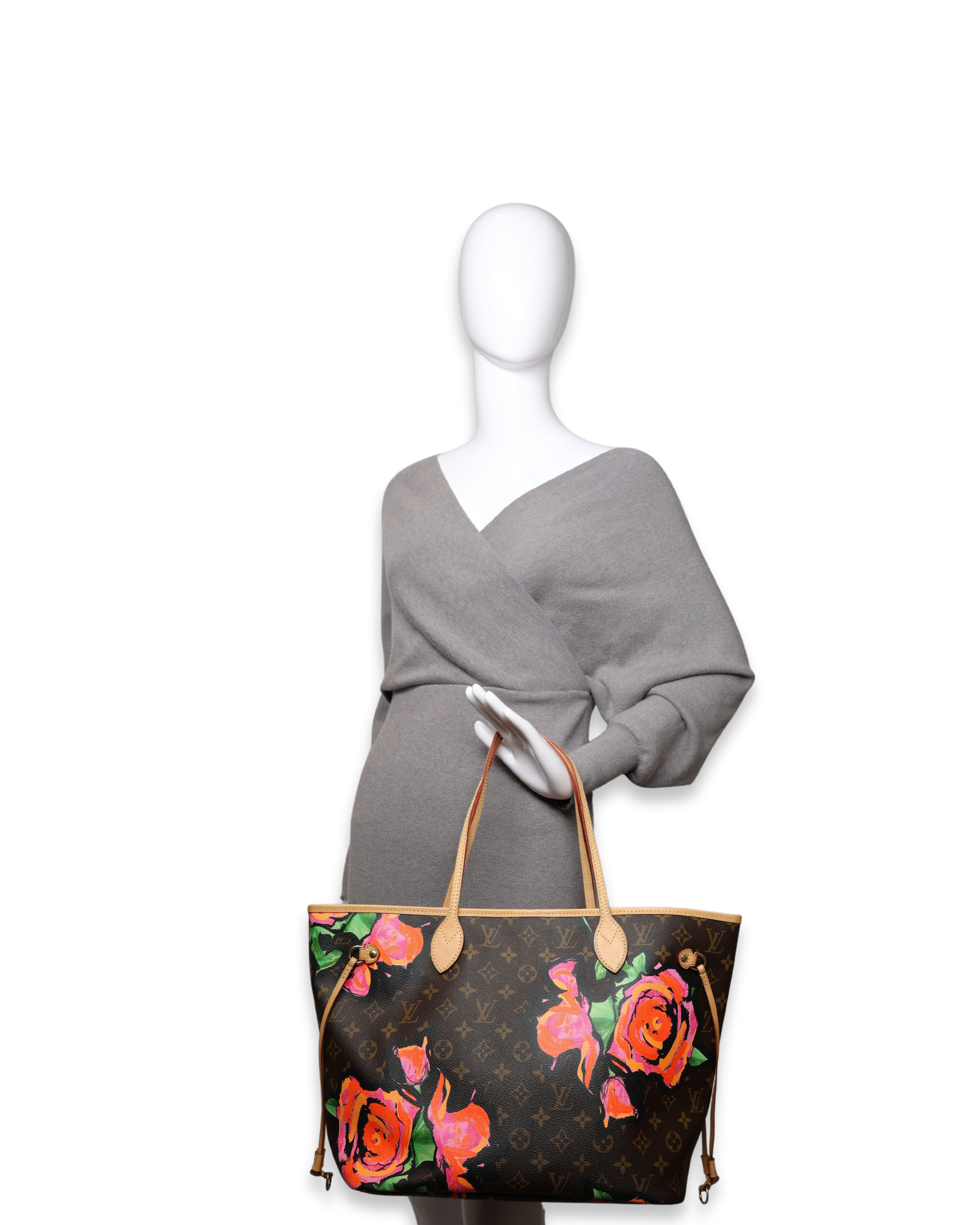 Louis Vuitton - Roses Neverfull MM (Pre-Owned)