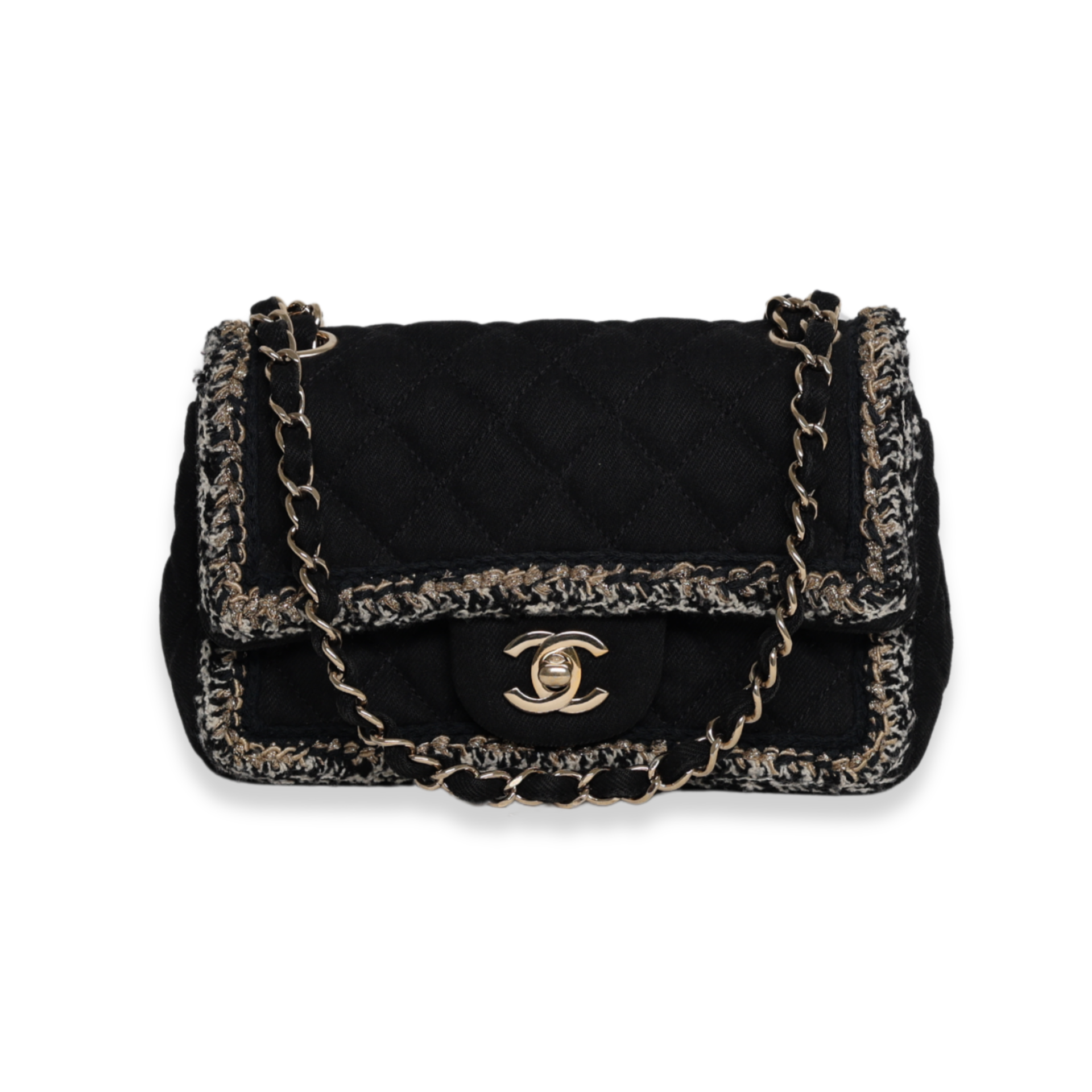 Chanel - Denim Braid Classic Flap Bag (Pre-Owned)