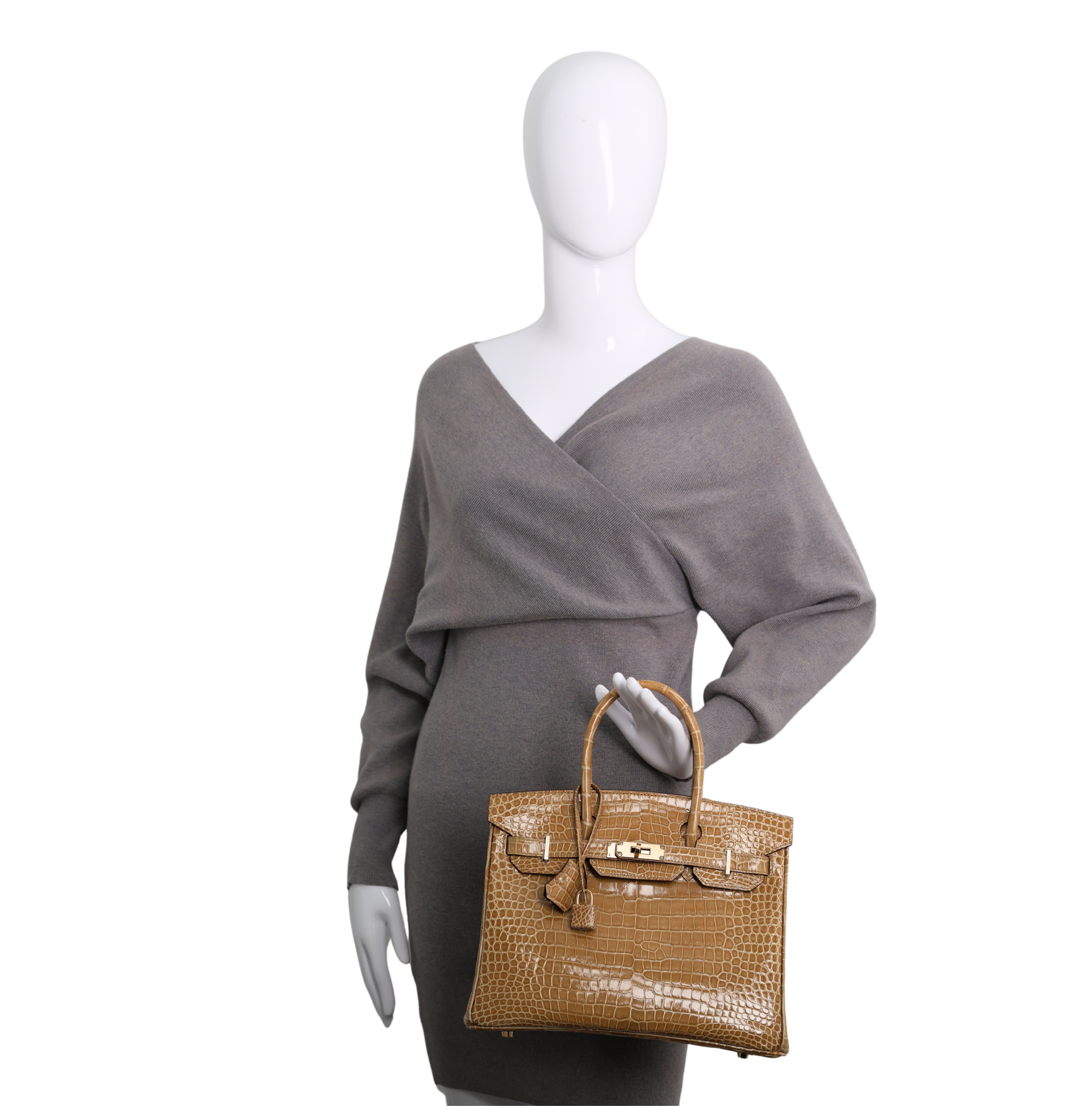 Hermes - Crocodile 30cm Birkin Bag (Brand New)