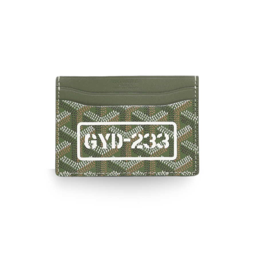 Goyard - Saint Sulpice Khaki Green Card Wallet (Pre-Owned)