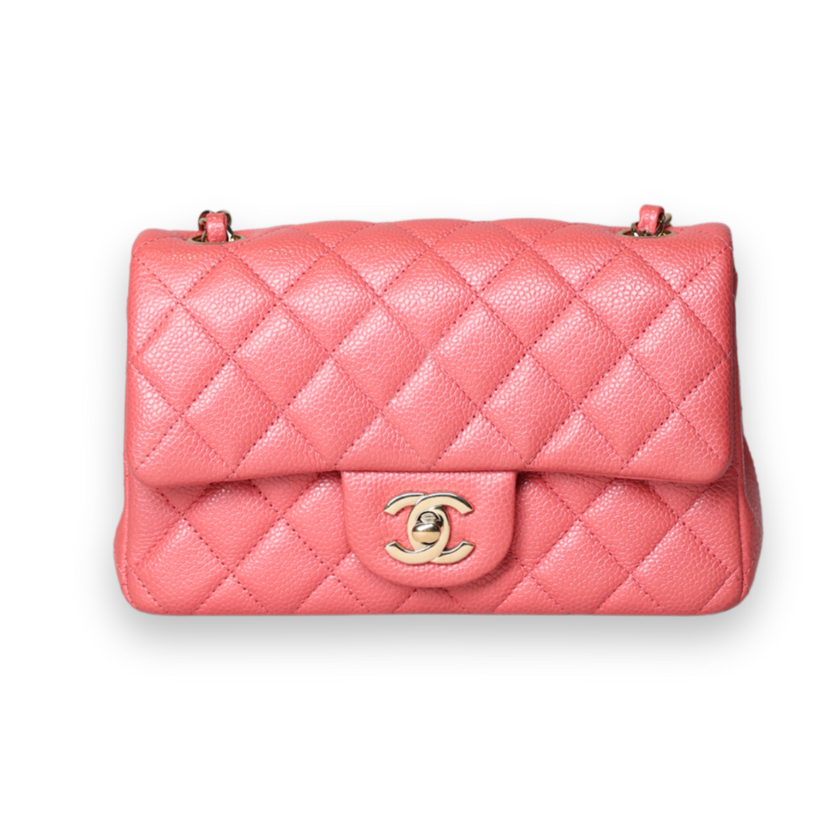 Chanel - Caviar Small Classic Flap Pink (Pre-Owned)