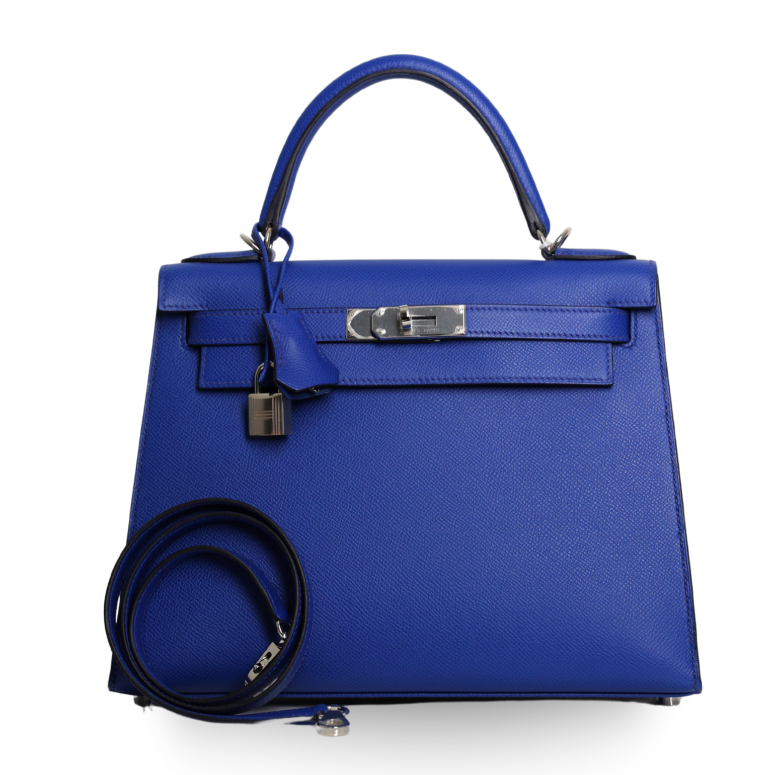 Hermes - Kelly II 28 Epsom Bleu Royal Handbag (Brand New)